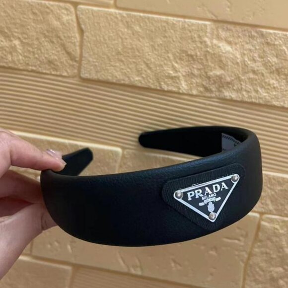 Like New/Unused Stylish black prada Headband - Picture 1 of 4